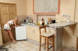 Slim blonde teen Nastya