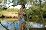 Forest lake pee