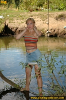 Forest lake pee