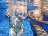 Tits Underwater