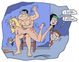 Sexy cartoon girls spanked, found on the net.