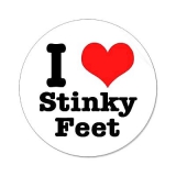 Her Pantyhose was soo shiny, cheesy, sweaty and stinky
