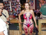 Nude Painted Ladies in Public Fetish Gallery 1