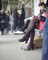 Amateur stocking mature 3