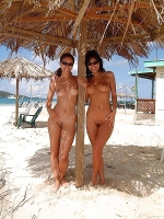 On the beach