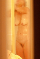 Milf with Big Nips Voyeur