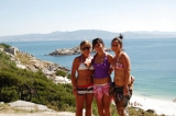 Teens at the beach