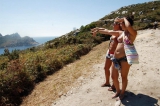 Teens at the beach