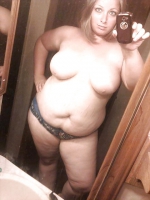Amateur (BBW = Big Beutiful Women) Homemade Selfies part 2