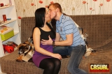 Casual Teen Sex - Sex with hot brunette gal