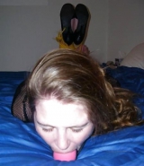 Slut daughter in training.