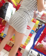 Sexy shopping girl