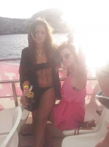 Brunette party girl Jessica