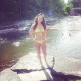 Brunette party girl Jessica