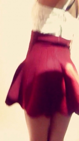 Korean girl upskirt