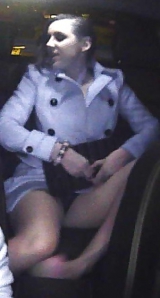 Upskirts in the car