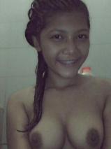 Asian teens showing off tits