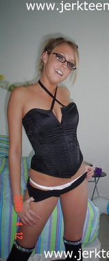 Blonde teen slut ..i love it