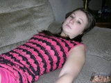 Upskirt Brunette Babe