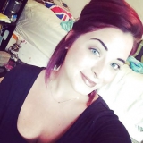 Redhead nude teen - dyed ginger with big tits naked selfies