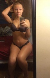 Bubbly blonde teen - cute selfshot photo gallery