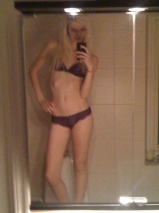 Skinny blonde teen - emo teen who likes to get naked for sel