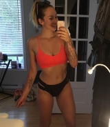 my girl at the gym