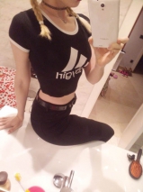 Hipster amateur blonde - kinky teen loves her selfies