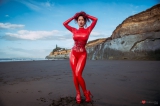 Bianca Baeuchamp Latex red 2