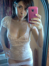 USA woman boobs pussy selfie