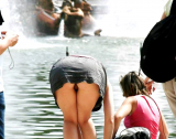 Peeped pussy girls without panties Photo erotica