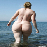 Naughty nudists in vacation snapshots