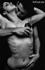 Hot young brunette's poses