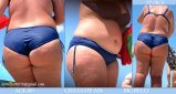 BBW and SSBBW beach voyeur (My work)