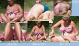 BBW and SSBBW beach voyeur (My work)