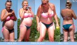 BBW and SSBBW beach voyeur (My work)