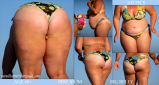 BBW and SSBBW beach voyeur (My work)