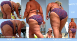 BBW and SSBBW beach voyeur (My work)