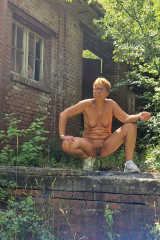 Shooting Pirced Slut Silke