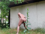 je suis nu dans la nature