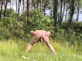Je suis nu dans la nature
