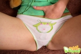 Young Danni touching herself