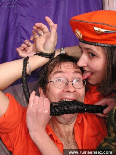 Military teen fucks prisoner of war - N