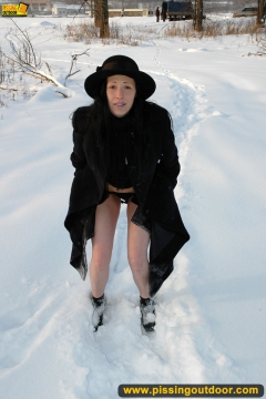 Winter pissing - N