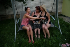 Two beautiful ladies are - N
