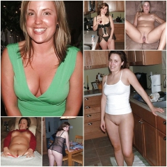 Before and After collages 1 - N
