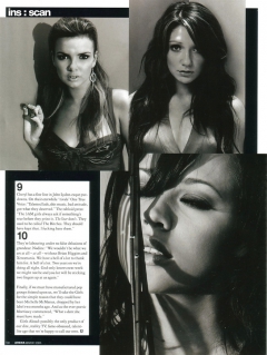 Arena magazine march 2005 Girls aloud - N