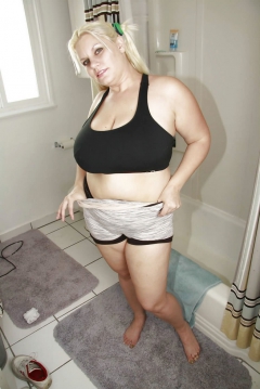 Busty women 288 (Solo bbw girl) - N