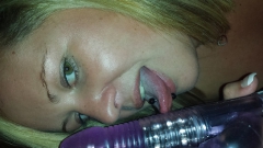 Brooke loves her toys - N