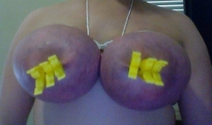 Big Natural Boobs Tortured With Over 100 pegs Vol1 - N